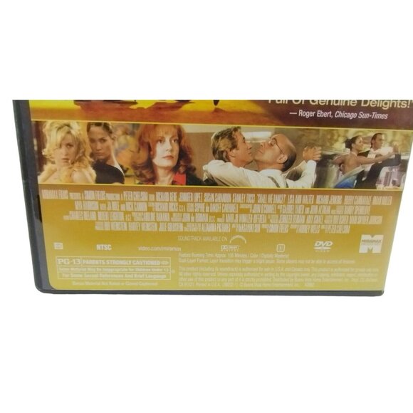 Shall We Dance Romantic Comedy Widescreen Richard Gere Jennifer Lopez Ballroom - Picture 4 of 5